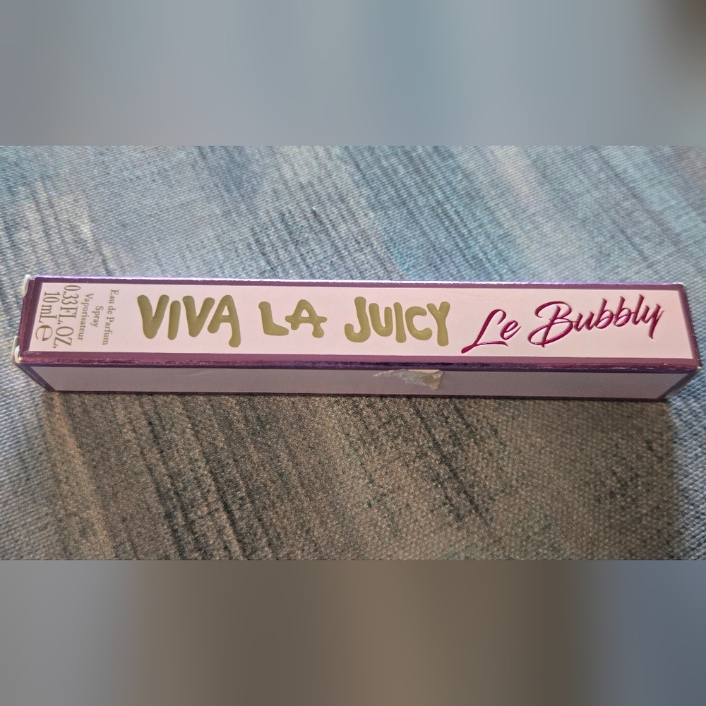 Juicy Couture Viva La Juicy Le Bubbly Eau De Parfums .33oz New In Box